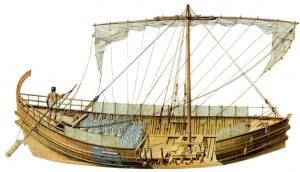 Barco mercantil romano